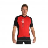 2021 Cycling Jersey RH+ Red Short Sleeve And Bib Short QXF21-0072