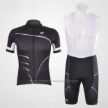 2012 Cycling Jersey Giordana Black Short Sleeve and Bib Short