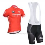 2014 Cycling Jersey Giro d'Italia Red Short Sleeve and Bib Short