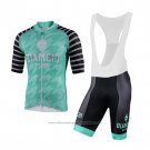 2020 Cycling Jersey Bianchi Blue Black Short Sleeve And Bib Short