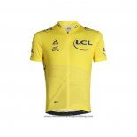 2021 Cycling Jersey Tour De France Yellow Short Sleeve And Bib Short