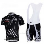 2012 Cycling Jersey Nalini Black Short Sleeve and Bib Short