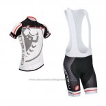 2014 Cycling Jersey Castelli Black and Gray Short Sleeve and Bib Short
