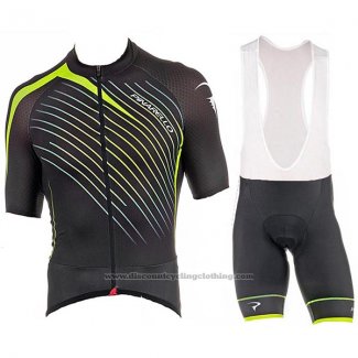 2017 Cycling Jersey Pinarello Black Short Sleeve and Bib Short