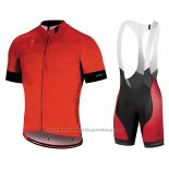2018 Cycling Jersey Specialized Orange Black Short Sleeve And Bib Short(1)