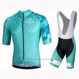 2019 Cycling Jersey Bianchi Mtx Green Short Sleeve and Bib Short