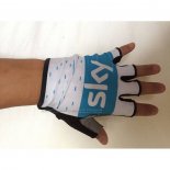 2020 Sky Gloves Cycling Blue White