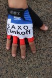2015 Saxo Bank Tinkoff Gloves Cycling White