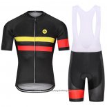 2021 Cycling Jersey Steep Red Yellow Short Sleeve And Bib Short