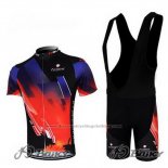 2012 Cycling Jersey Nalini Red and Black Short Sleeve and Bib Short