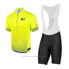 2020 Cycling Jersey Pearl Izumi Yellow Black Short Sleeve And Bib Short