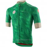 2020 Cycling Jersey UAE Tour Green Short Sleeve And Bib Short