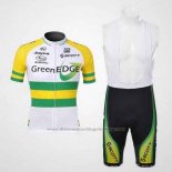 2012 Cycling Jersey GreenEDGE Champion Austria Short Sleeve and Bib Short