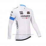 2014 Cycling Jersey Giro d'Italia White Long Sleeve and Bib Tight
