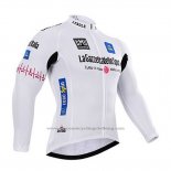 2015 Cycling Jersey Giro d'Italia White Long Sleeve and Bib Tight