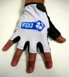 2015 FDJ Gloves Cycling White