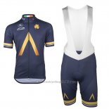 2017 Cycling Jersey Aqua Blue Short Sleeve and Bib Short