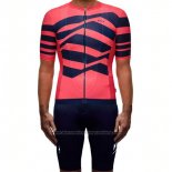 2017 Cycling Jersey Maap M-flag Pro Red Short Sleeve and Bib Short