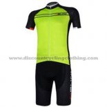 2017 Cycling Jersey Nalini Green Short Sleeve and Bib Short