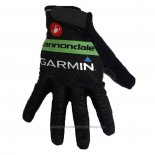 2020 Cannondale Garmin Full Finger Gloves Green Black