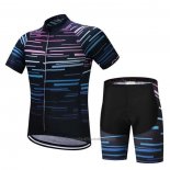 2020 Cycling Jersey Octos Blue Short Sleeve And Bib Short