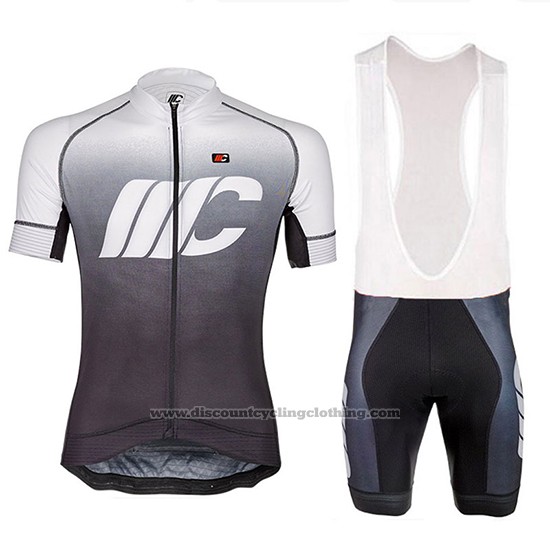 2018 Cycling Jersey Cipollini Shading Gray Short Sleeve and Bib Short