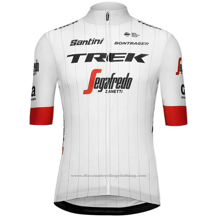 2018 Cycling Jersey Trek Segafredo Tour de France White Red Short ...